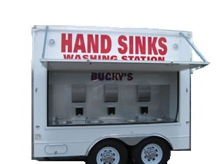 Bucky’s Portable Sink Trailers